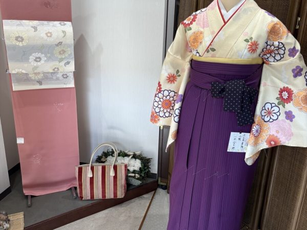 卒業式のきもの♪